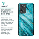 Ocean Marble Glass Case for OPPO A77s