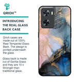Marble Ink Abstract Glass Case for OPPO A77s