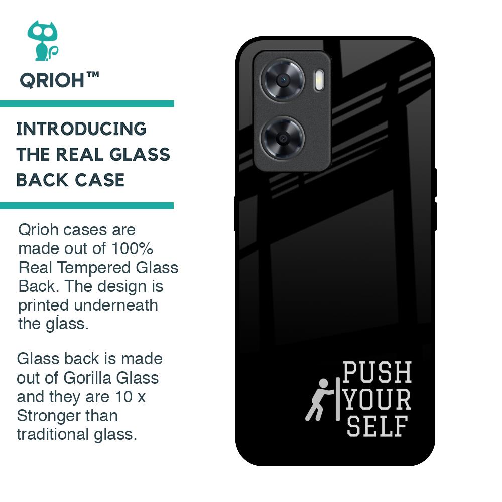 Push Your Self Glass Case for OPPO A77s