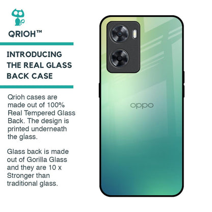Dusty Green Glass Case for OPPO A77s