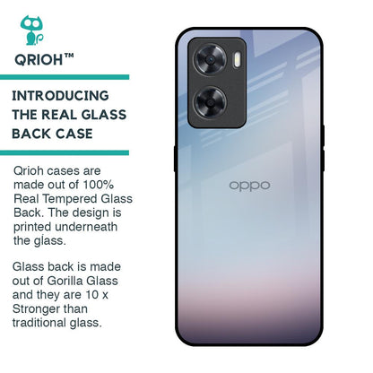 Light Sky Texture Glass Case for OPPO A77s