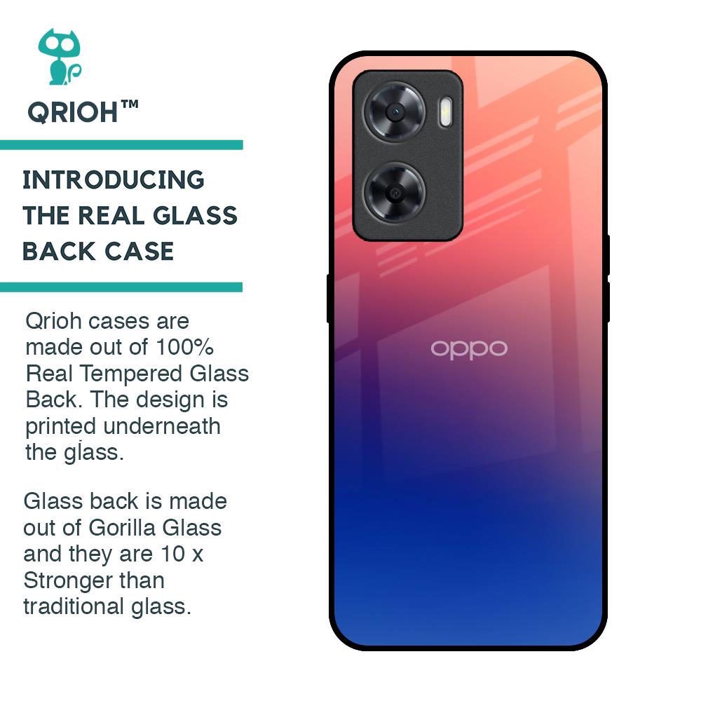 Dual Magical Tone Glass Case for OPPO A77s