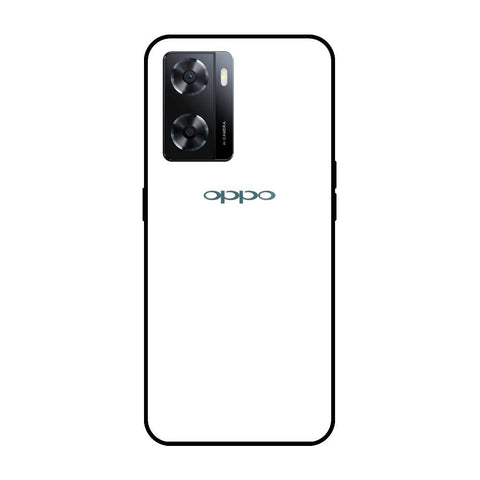 Arctic White OPPO A77s Glass Cases & Covers Online