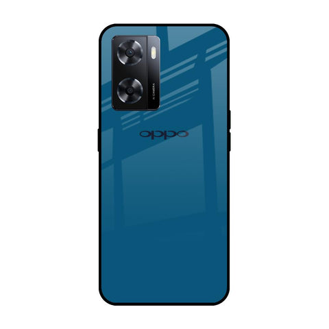 Cobalt Blue OPPO A77s Glass Cases & Covers Online