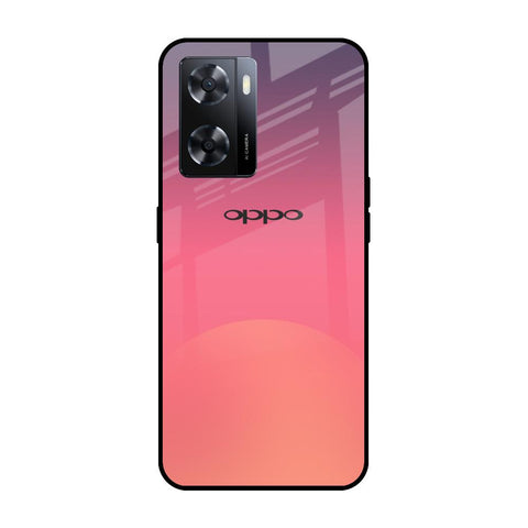Sunset Orange OPPO A77s Glass Cases & Covers Online