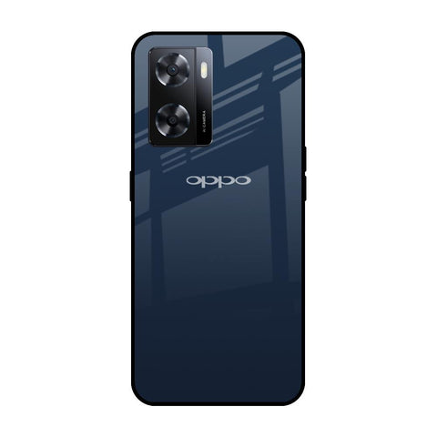 Overshadow Blue OPPO A77s Glass Cases & Covers Online