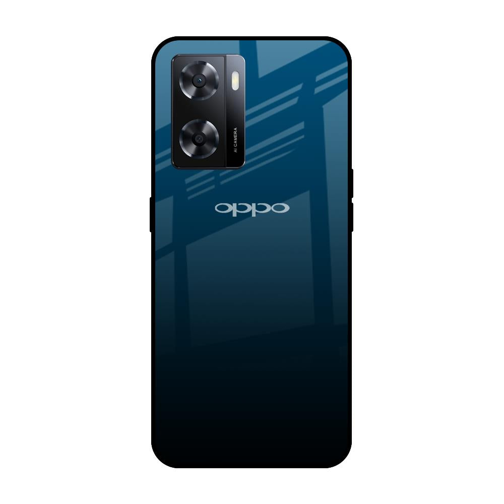 Sailor Blue OPPO A77s Glass Cases & Covers Online