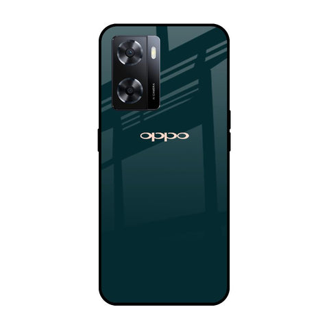 Hunter Green OPPO A77s Glass Cases & Covers Online