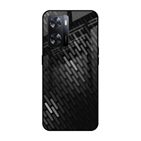 Dark Abstract Pattern OPPO A77s Glass Cases & Covers Online