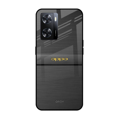 Grey Metallic Glass OPPO A77s Glass Cases & Covers Online