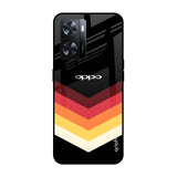 Abstract Arrow Pattern OPPO A77s Glass Cases & Covers Online