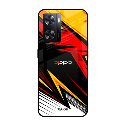 Race Jersey Pattern OPPO A77s Glass Cases & Covers Online