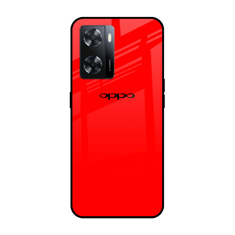 Blood Red OPPO A77s Glass Cases & Covers Online