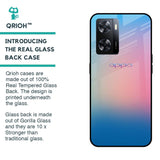 Blue & Pink Ombre Glass case for OPPO A77s