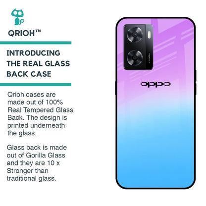 Unicorn Pattern Glass Case for OPPO A77s