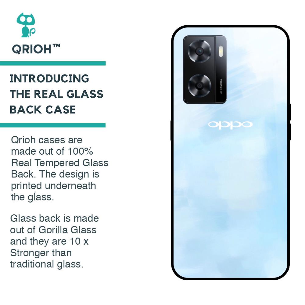 Bright Sky Glass Case for OPPO A77s