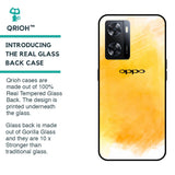 Rustic Orange Glass Case for OPPO A77s