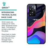 Colorful Fluid Glass Case for OPPO A77s