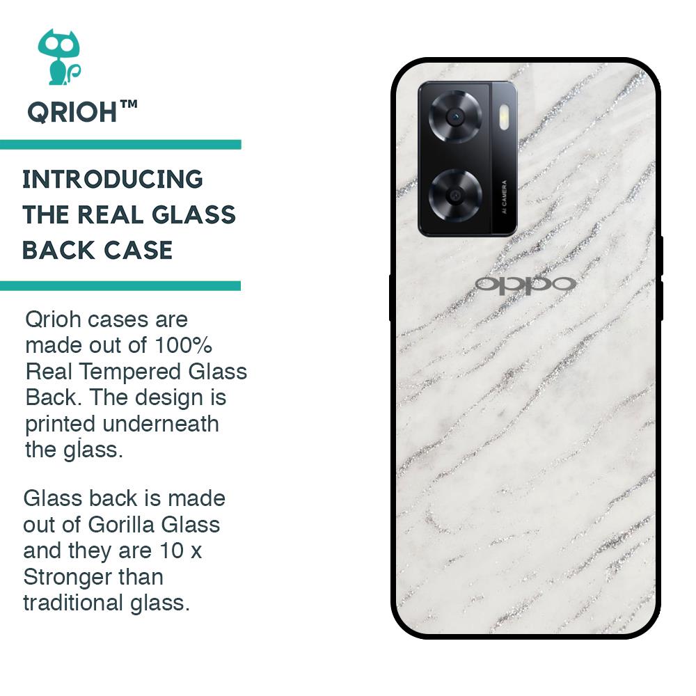 Polar Frost Glass Case for OPPO A77s