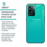 Cuba Blue Glass Case For OPPO A77s