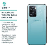 Arctic Blue Glass Case For OPPO A77s