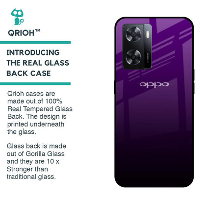 Harbor Royal Blue Glass Case For OPPO A77s