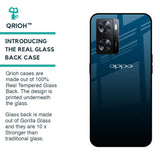 Sailor Blue Glass Case For OPPO A77s