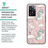 Balloon Unicorn Glass case for OPPO A77s