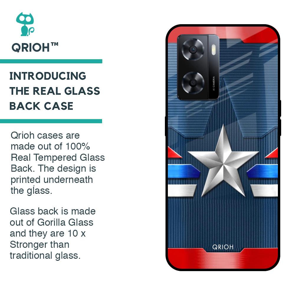 Brave Hero Glass Case for OPPO A77s