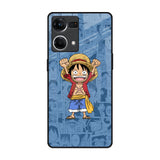 Chubby Anime Oppo F21s Pro Glass Back Cover Online