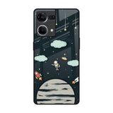 Astronaut Dream Oppo F21s Pro Glass Back Cover Online