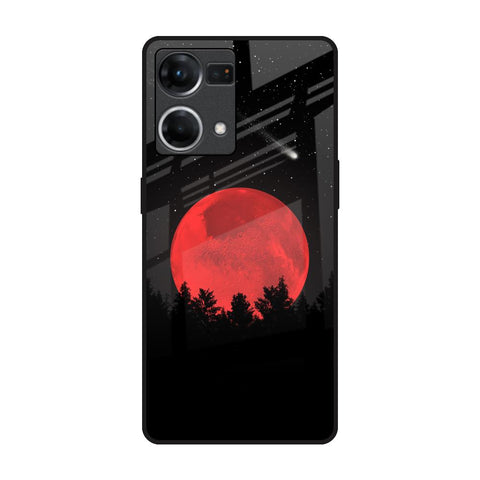 Moonlight Aesthetic Oppo F21s Pro Glass Back Cover Online