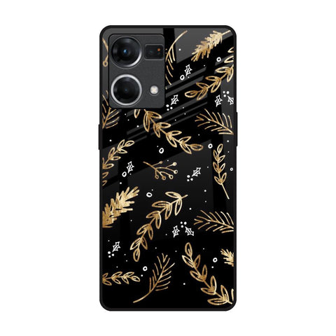 Autumn Leaves Oppo F21s Pro Glass Back Cover Online
