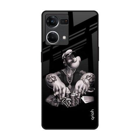 Gambling Problem Oppo F21s Pro Glass Back Cover Online