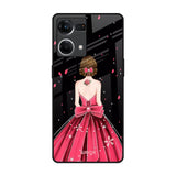 Fashion Princess Oppo F21s Pro Glass Back Cover Online