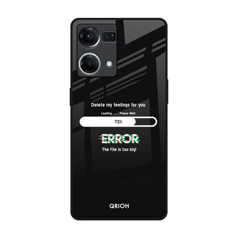 Error Oppo F21s Pro Glass Back Cover Online