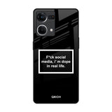 Dope In Life Oppo F21s Pro Glass Back Cover Online