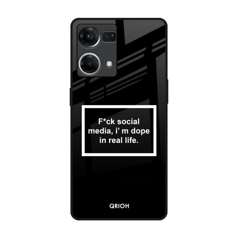 Dope In Life Oppo F21s Pro Glass Back Cover Online