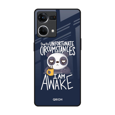 Struggling Panda Oppo F21s Pro Glass Back Cover Online