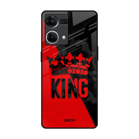 I Am A King Oppo F21s Pro Glass Back Cover Online