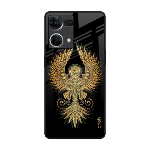 Mythical Phoenix Art Oppo F21s Pro Glass Back Cover Online