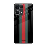Vertical Stripes Oppo F21s Pro Glass Back Cover Online