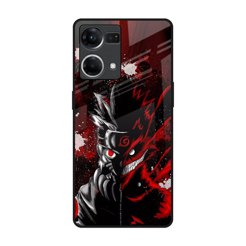 Dark Character Oppo F21s Pro Glass Back Cover Online