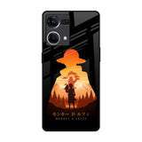 Luffy One Piece Oppo F21s Pro Glass Back Cover Online