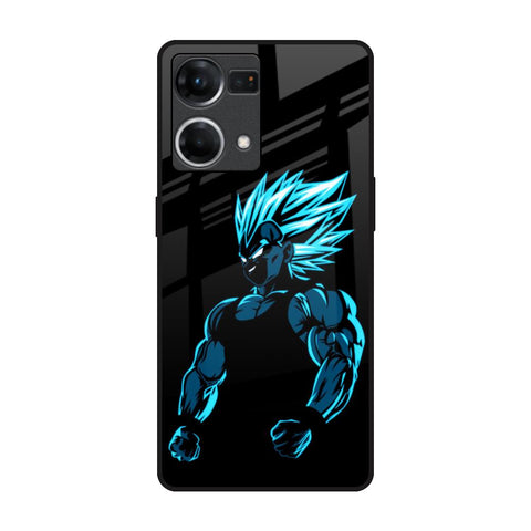 Pumped Up Anime Oppo F21s Pro Glass Back Cover Online