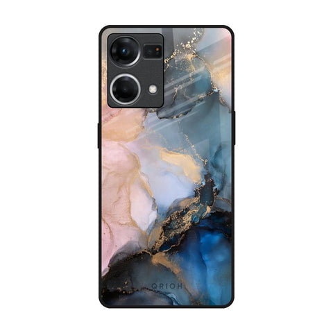 Marble Ink Abstract Oppo F21s Pro Glass Back Cover Online