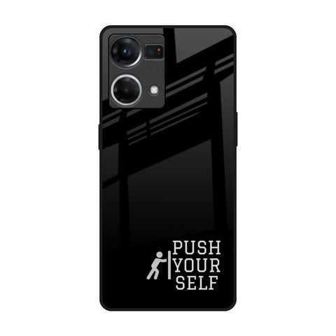 Push Your Self Oppo F21s Pro Glass Back Cover Online