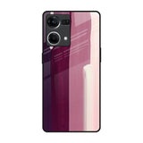 Brush Stroke Art Oppo F21s Pro Glass Back Cover Online