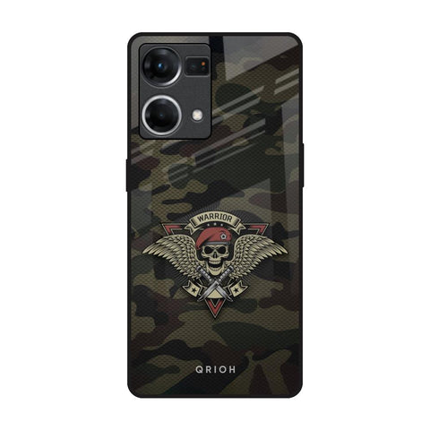 Army Warrior Oppo F21s Pro Glass Back Cover Online