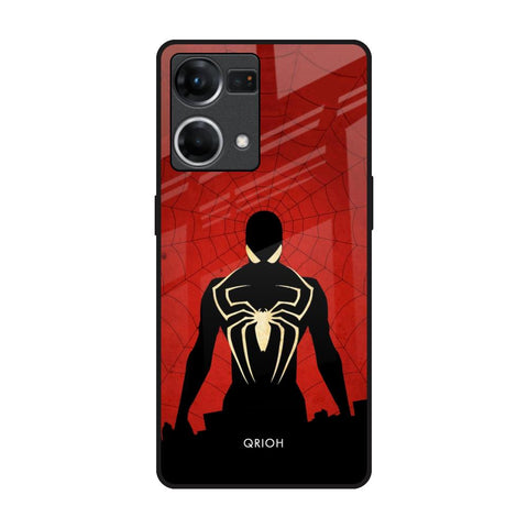Mighty Superhero Oppo F21s Pro Glass Back Cover Online